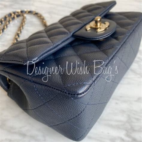 chanel mini rectangular caviar navy|Chanel Mini Bags & Flap Bags On Sale .